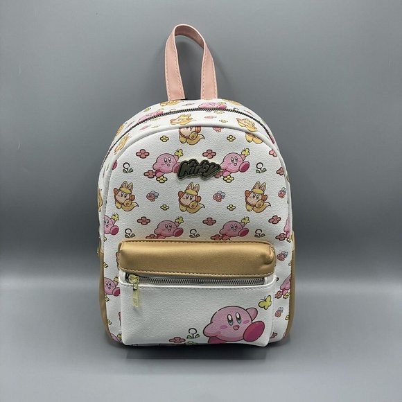 Nintendo Handbags - Kirby Waddle Dee Flowers Mini Backpack